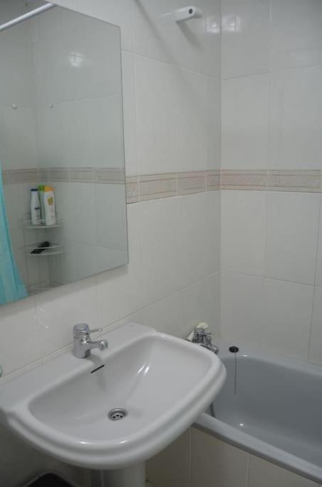 Precioso Atico A Pie De Playa, En Mino. Apartment Bagian luar foto